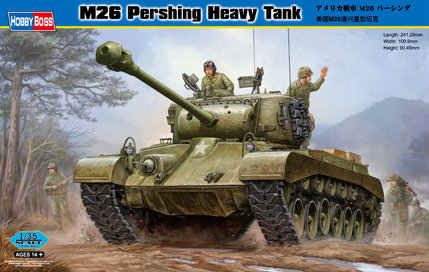 

Комплект модели тяжелого танка M26 Pershing Hobby Boss