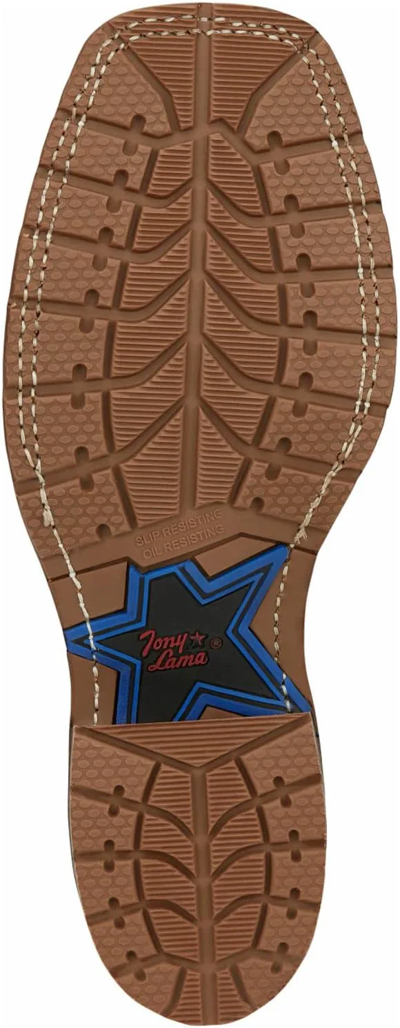 

Мужские вестерн-сапоги Tony Lama Bowie, 11'', коричневый