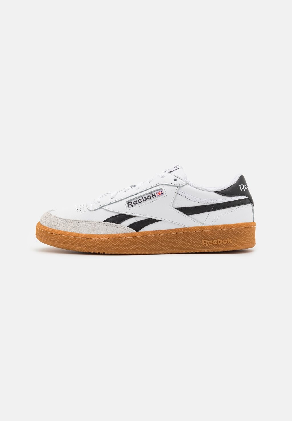 

Низкие кеды Club C Revenge Vintage Unisex Reebok, цвет white/black/gum