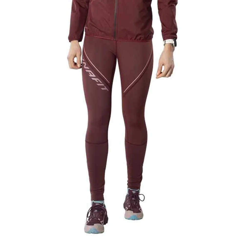 

Тайтсы Dynafit Winter Running, красный