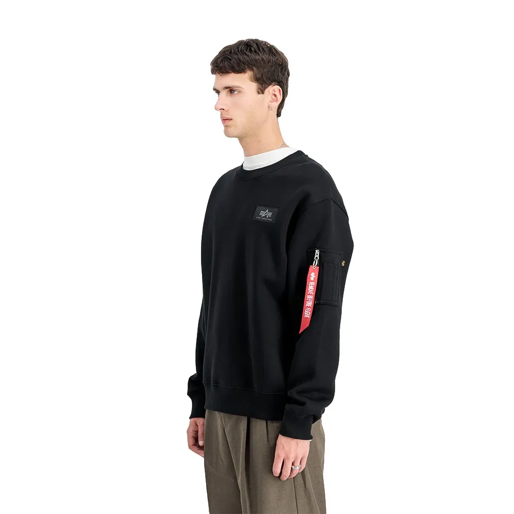 

Толстовка Alpha Industries Back Print, черный
