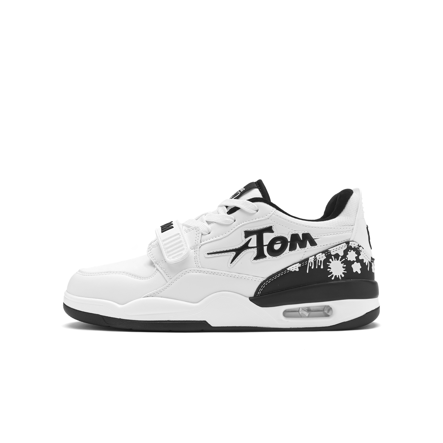 

Кроссовки для скейтбординга Unisex низкие Electric Glow Yellow/Classic Black White TALKING TOM, черный белый[Fleece-Lined]