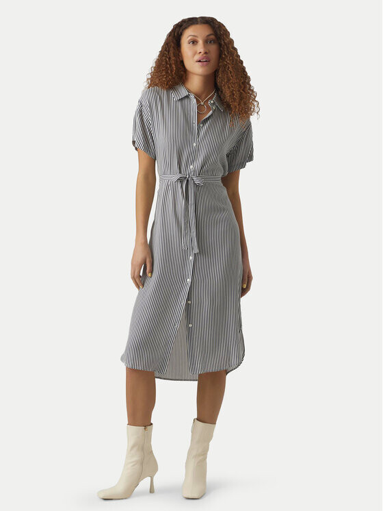 

Платье-Рубашка стандартного кроя Vero Moda, серый