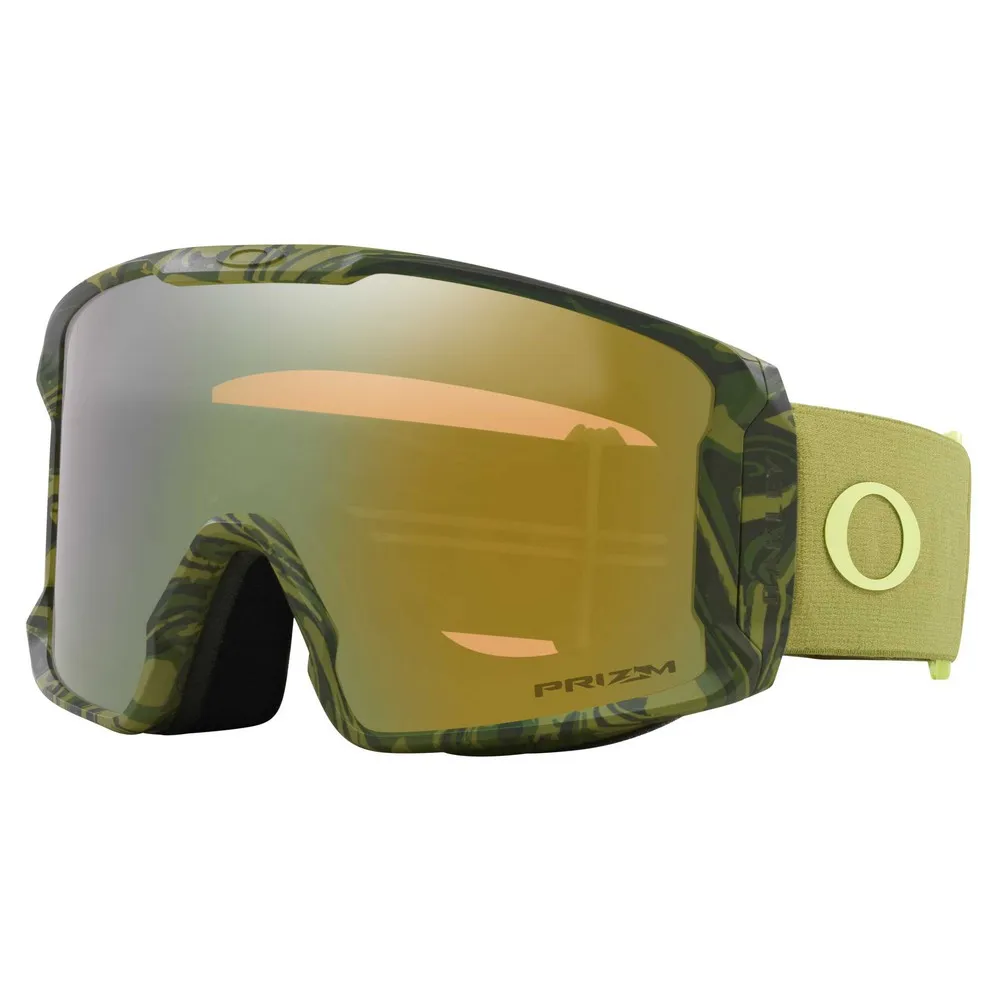 

Горнолыжные очки Oakley Line Miner L Jamie Signature, золотой