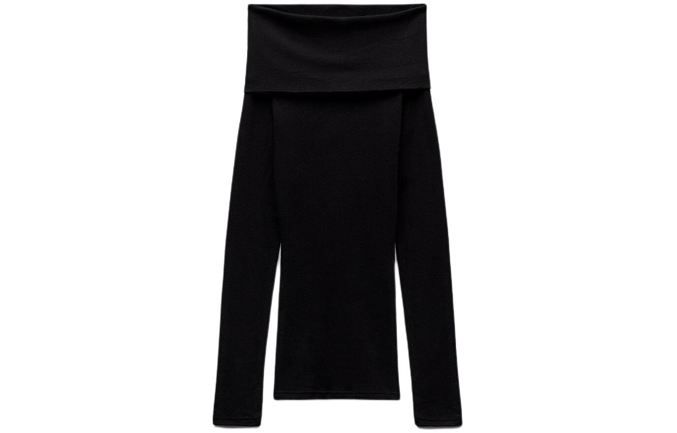 

Футболка женская черная Zara