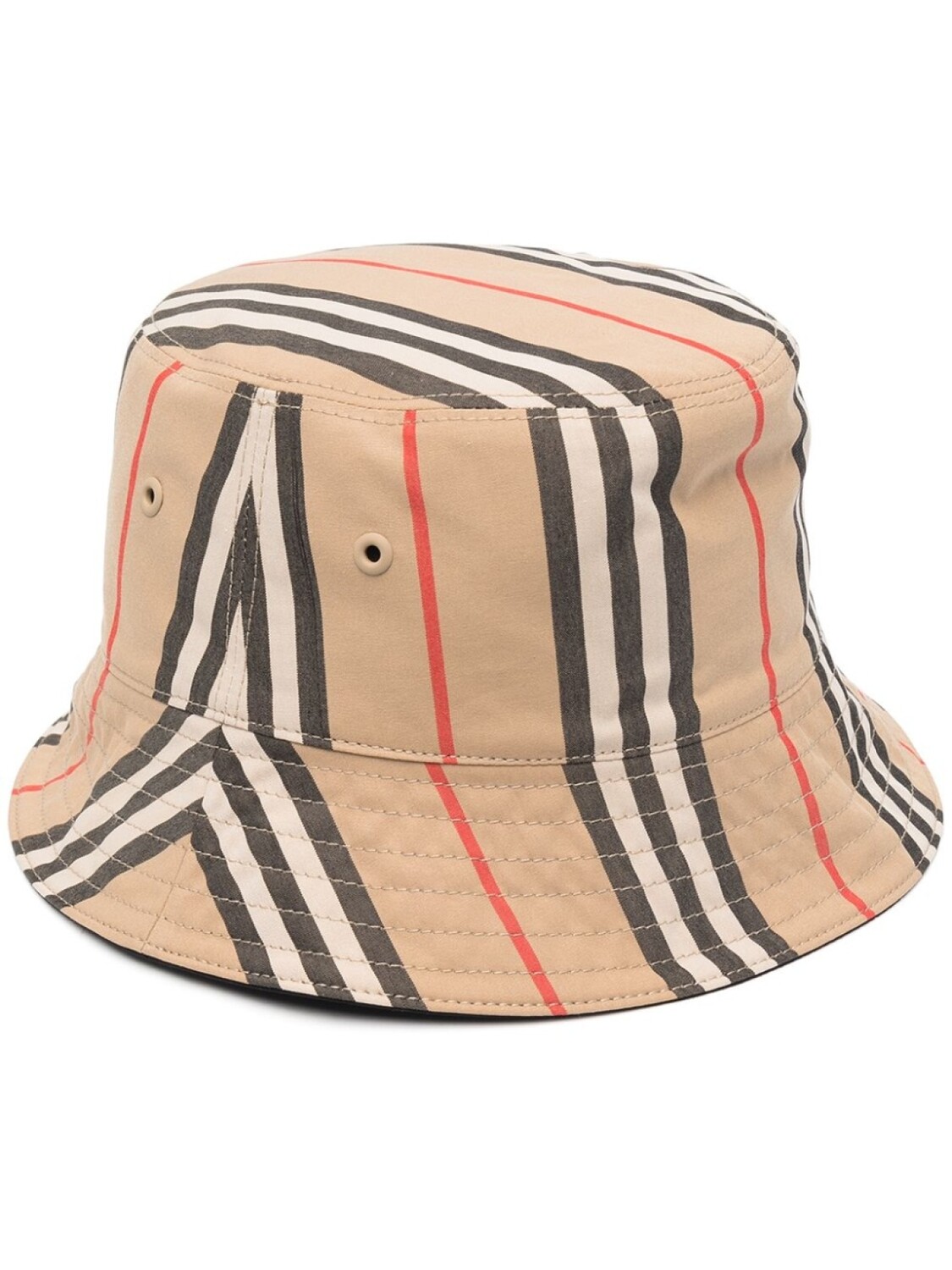 

Burberry панама в клетку Vintage Check, нейтральный цвет