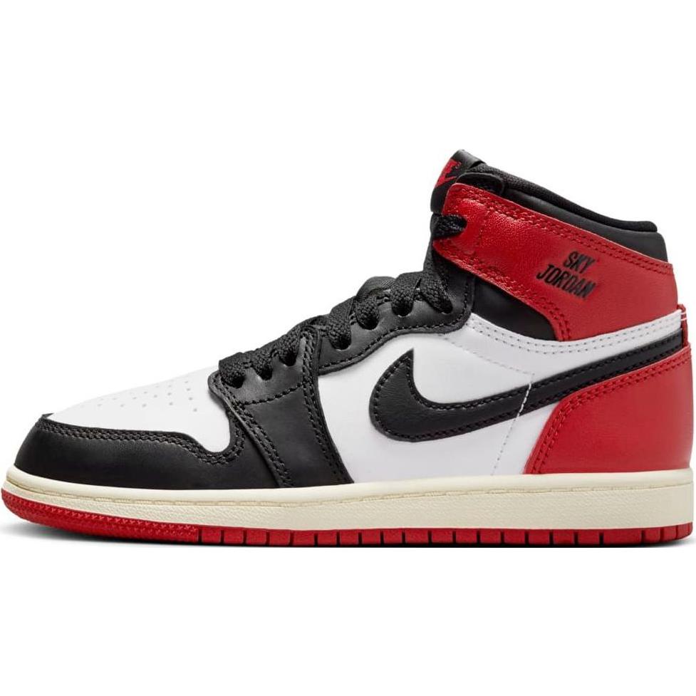 

Jordan Износостойкие баскетбольные кроссовки High Top Black/White/Red Kids'