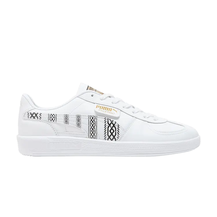 

Кроссовки Puma Monster Hunter x Palermo Leather 'White Black', белый