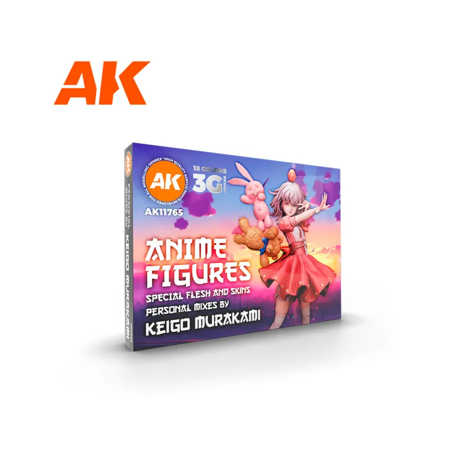 

Фирменный набор - фигурки аниме, 3rd Gen Acrylic Paint Sets
