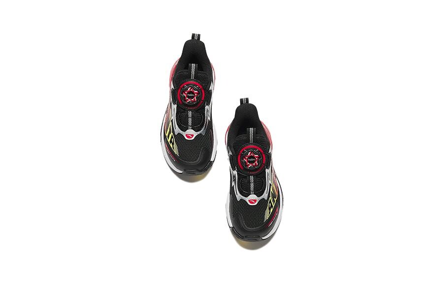 Детские кеды PS Low-top черные/красные Anta Kids, черный — фото 4