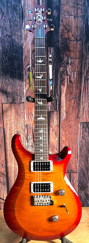 

Электрогитара PRS S2 Custom 24 with Pattern Regular Neck Profile Dark Cherry Burst