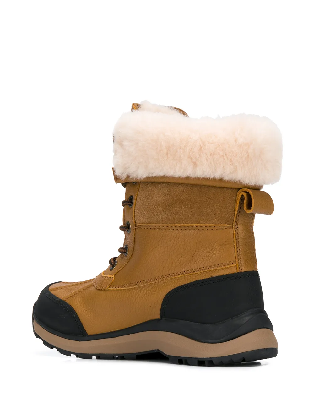 Ботинки UGG с подкладкой из овчины, коричневый — фото 3