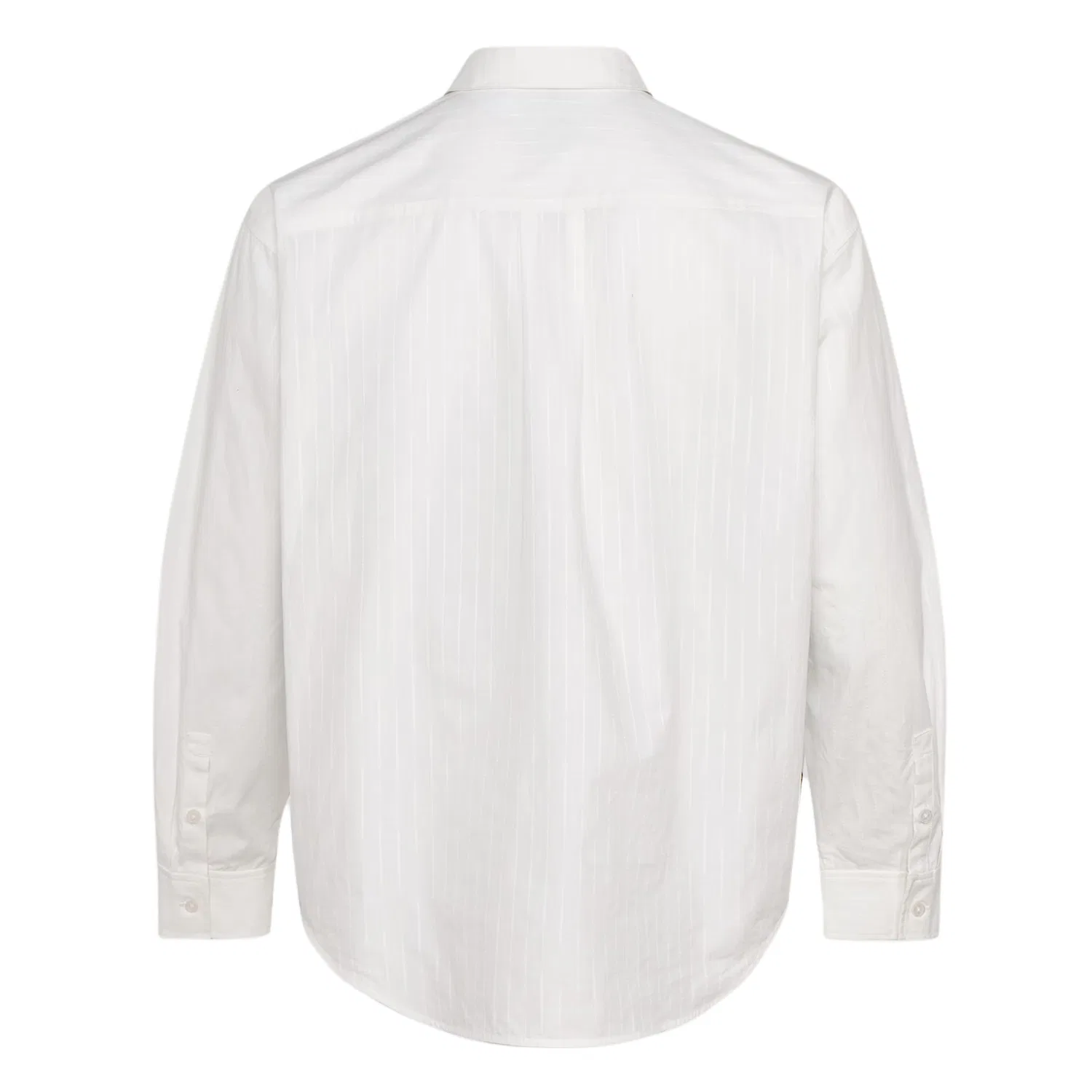 Рубашка REFINED LUXE унисекс белая с отложным воротником Adidas Originals, White — фото 3
