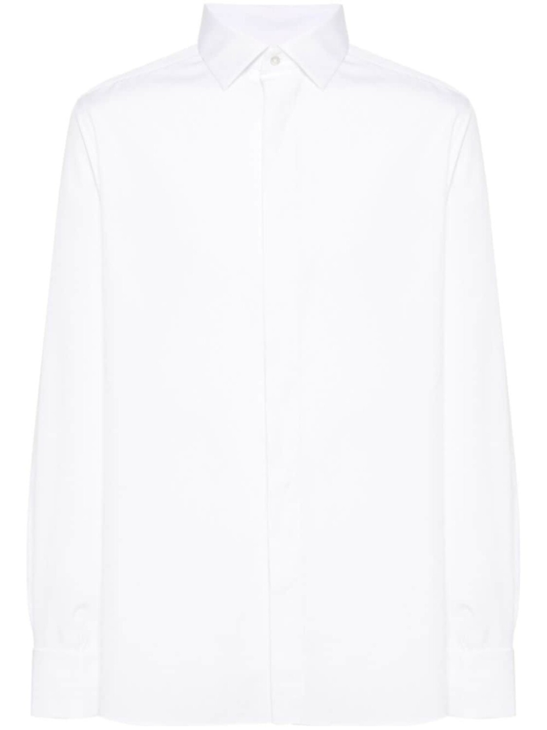 

Zegna поплиновая рубашка, белый