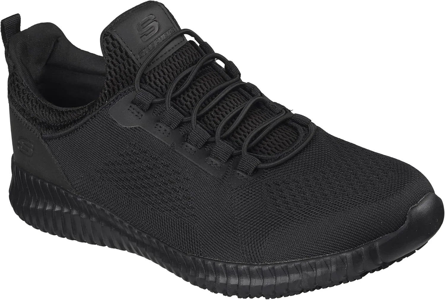 Мужские кроссовки Skechers Cessnock для работников пищевой промышленности, Black — фото 4