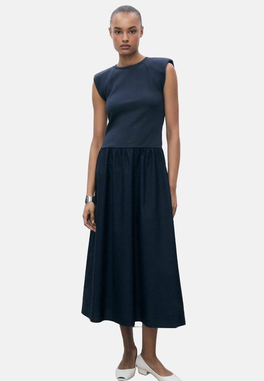 

Повседневное платье JURK Mango, цвет Marineblauw