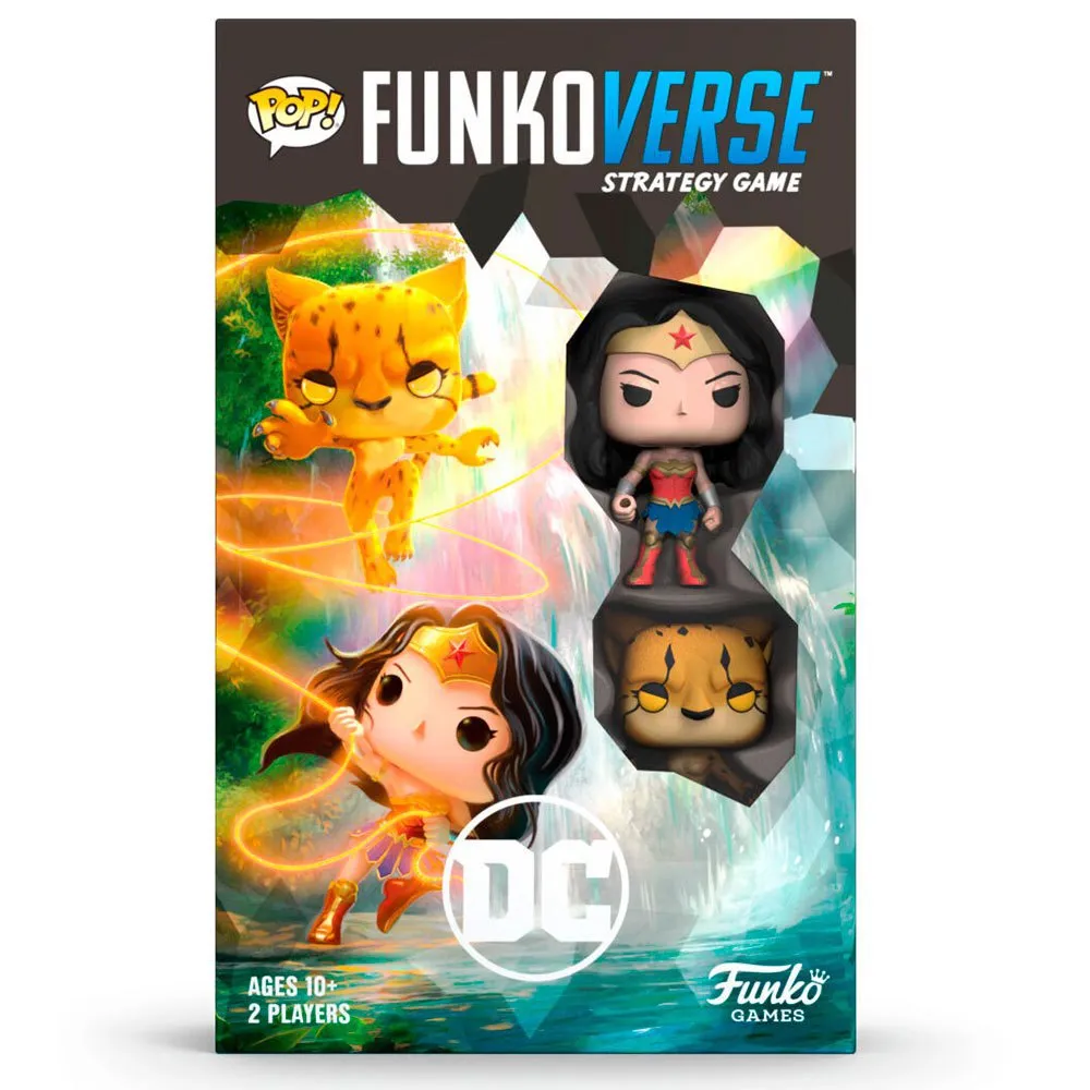 

Настольная игра Funko Wonder Woman DC Comics Funkoverse 2 Figures (на английском языке), мультиколор