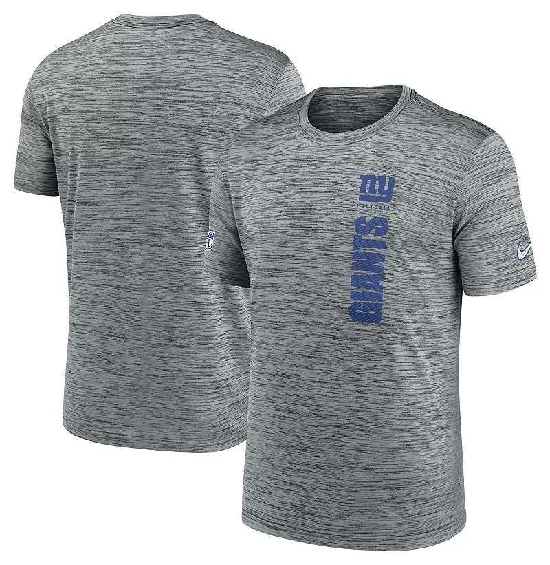 

Мужская футболка Nike New York Giants Sideline Velocity Dark Grey Heather