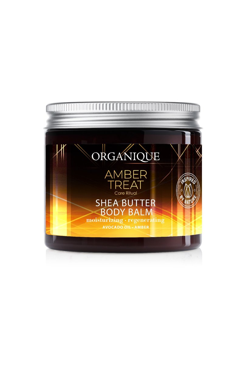 

Organique, Бальзам для тела с маслом ши Amber Treat, 200 мл