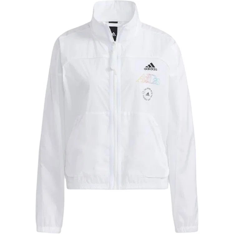 Куртка женская White, стойка, средняя посадка Adidas