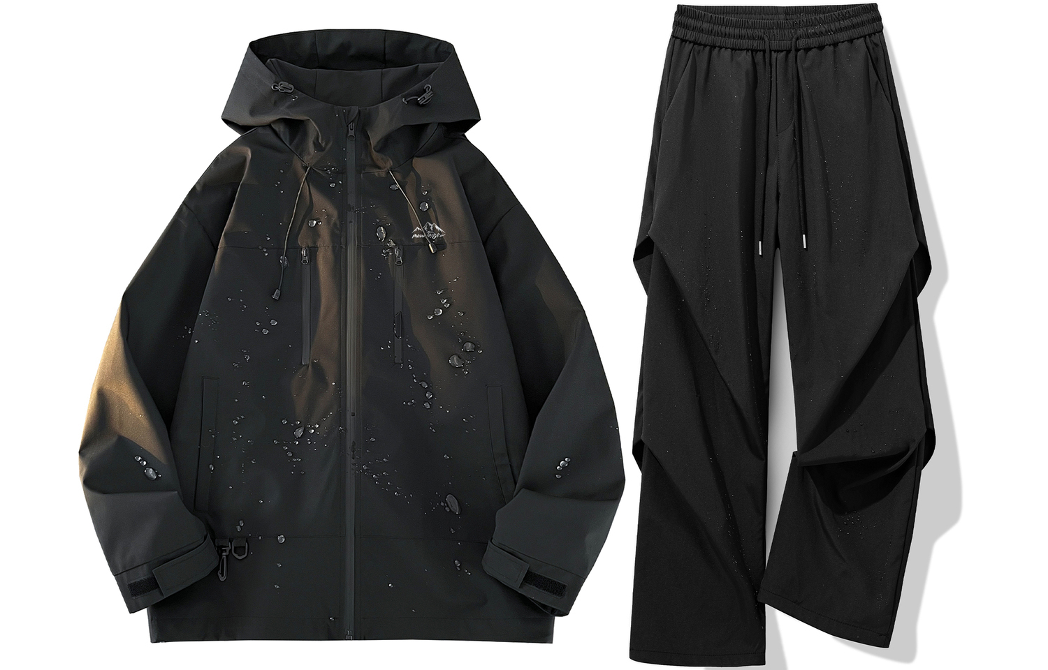 

WARRIOR Куртка Unisex из коллекции Huichao Riding The Wind, Black+Black[Waterproof Clothing Sets]