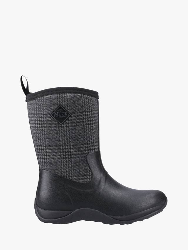 Ботинки Arctic Weekend Mid Wellington Muck, Black/Plaid