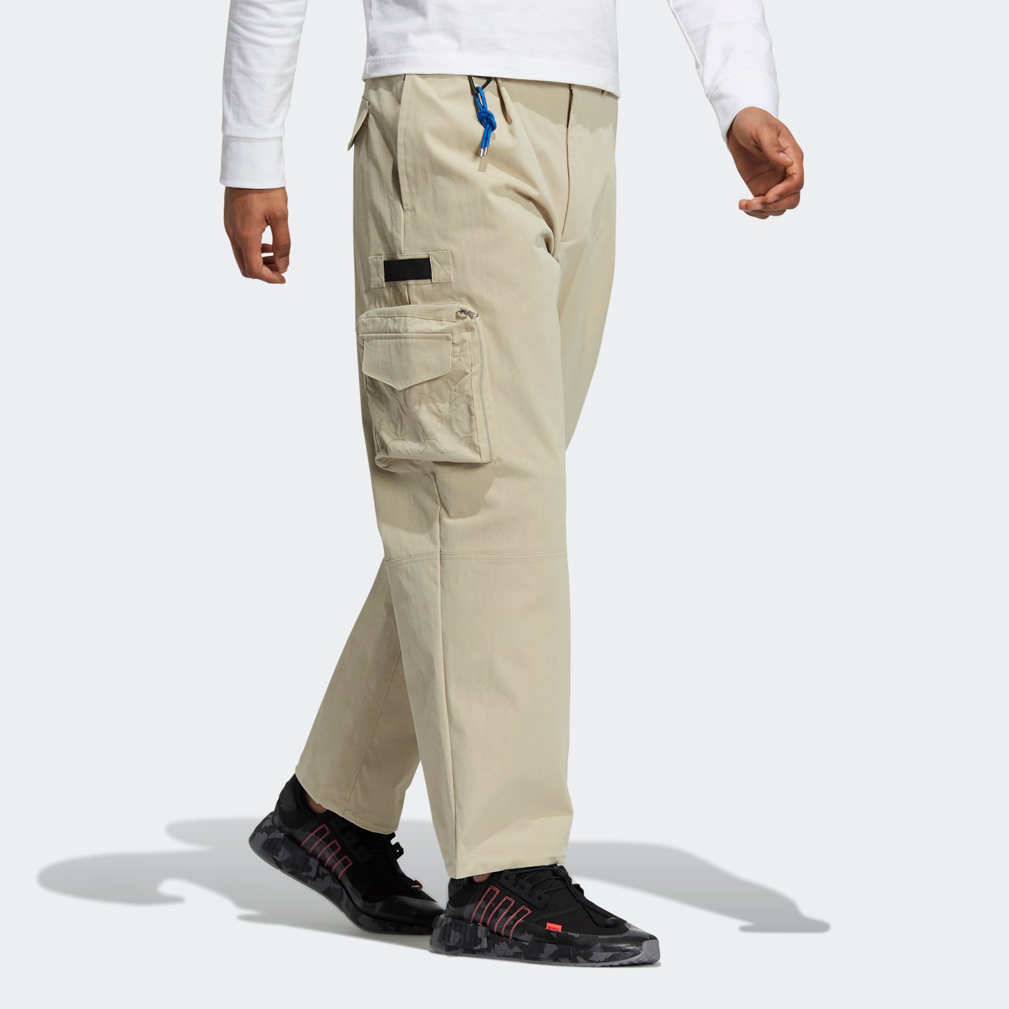 Спортивные брюки Men's adidas originals CNY Limited Side Big Pocket Casual Sports Pants/Trousers/Joggers Prairie Brown HC0572 — фото 4