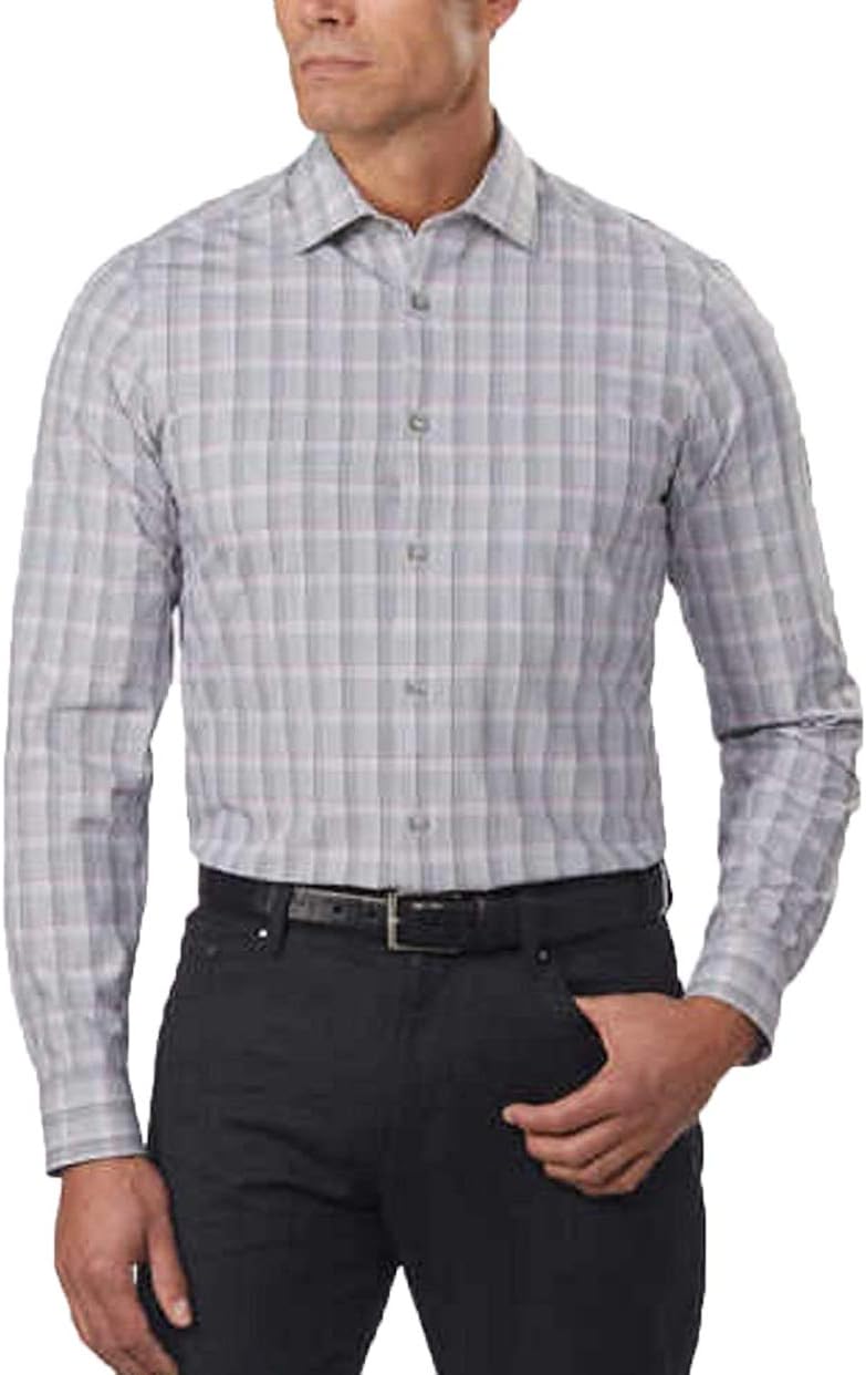 

Мужская рубашка Calvin Klein Jeans, растягивающаяся в 4 стороны, Gray