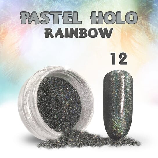 

Пастель Holo Rainbow 0,5 г №12 - волшебный эффект радуги, AllePaznokcie