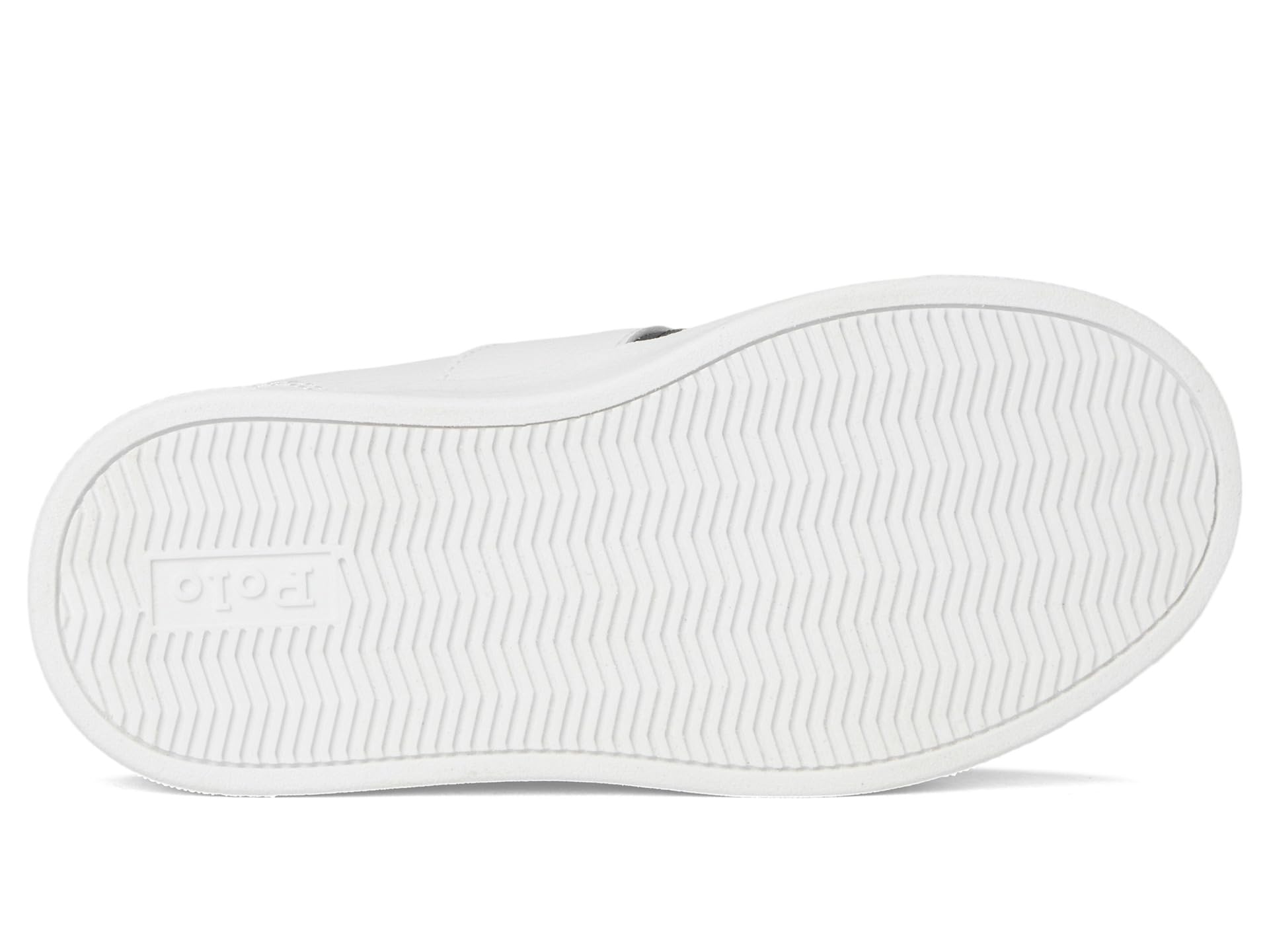 Кроссовки Polo Ralph Lauren Kids Frazier, цвет White/Navy — фото 3