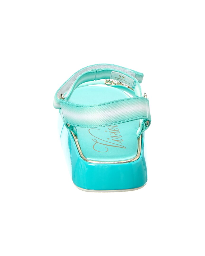 Roger Vivier Trekky Sandal, синий — фото 3