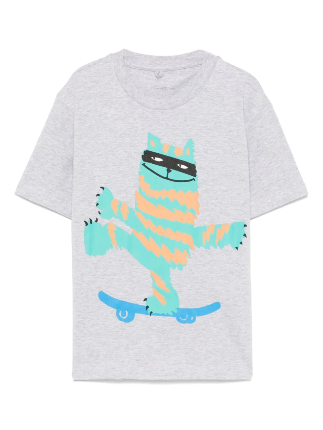 

Stella McCartney Kids футболка с графичным принтом, серый