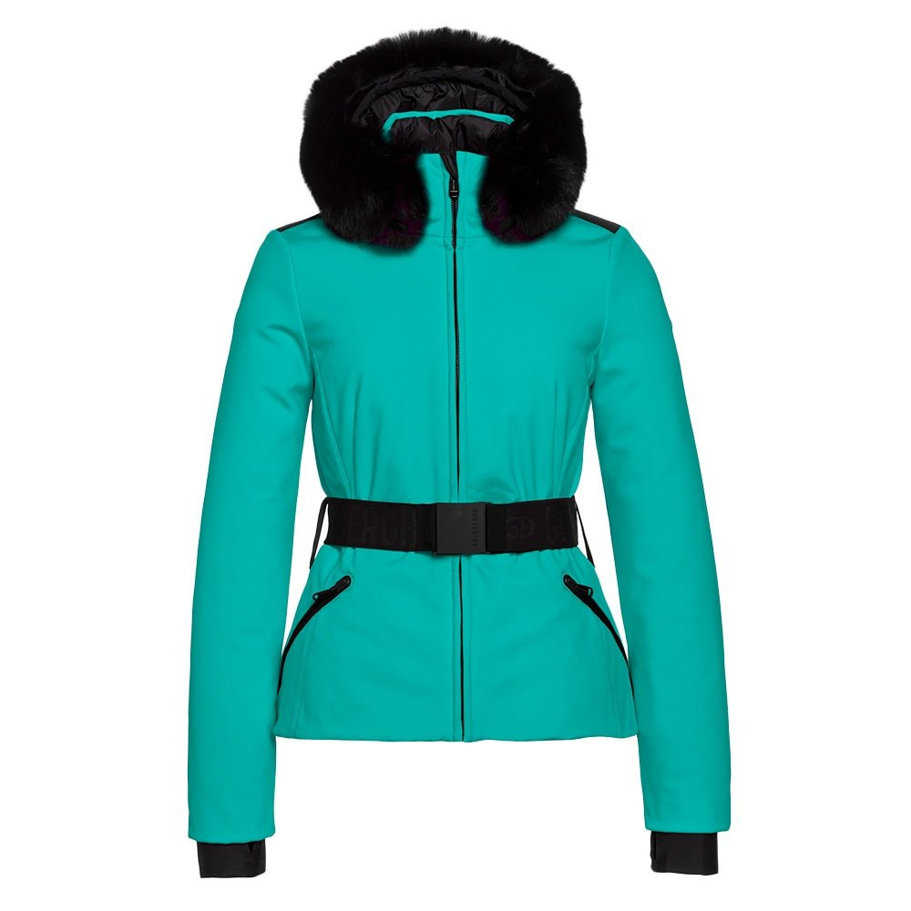 

Пуховая лыжная куртка Goldbergh Hida с искусственным мехом (женская), Ice Green
