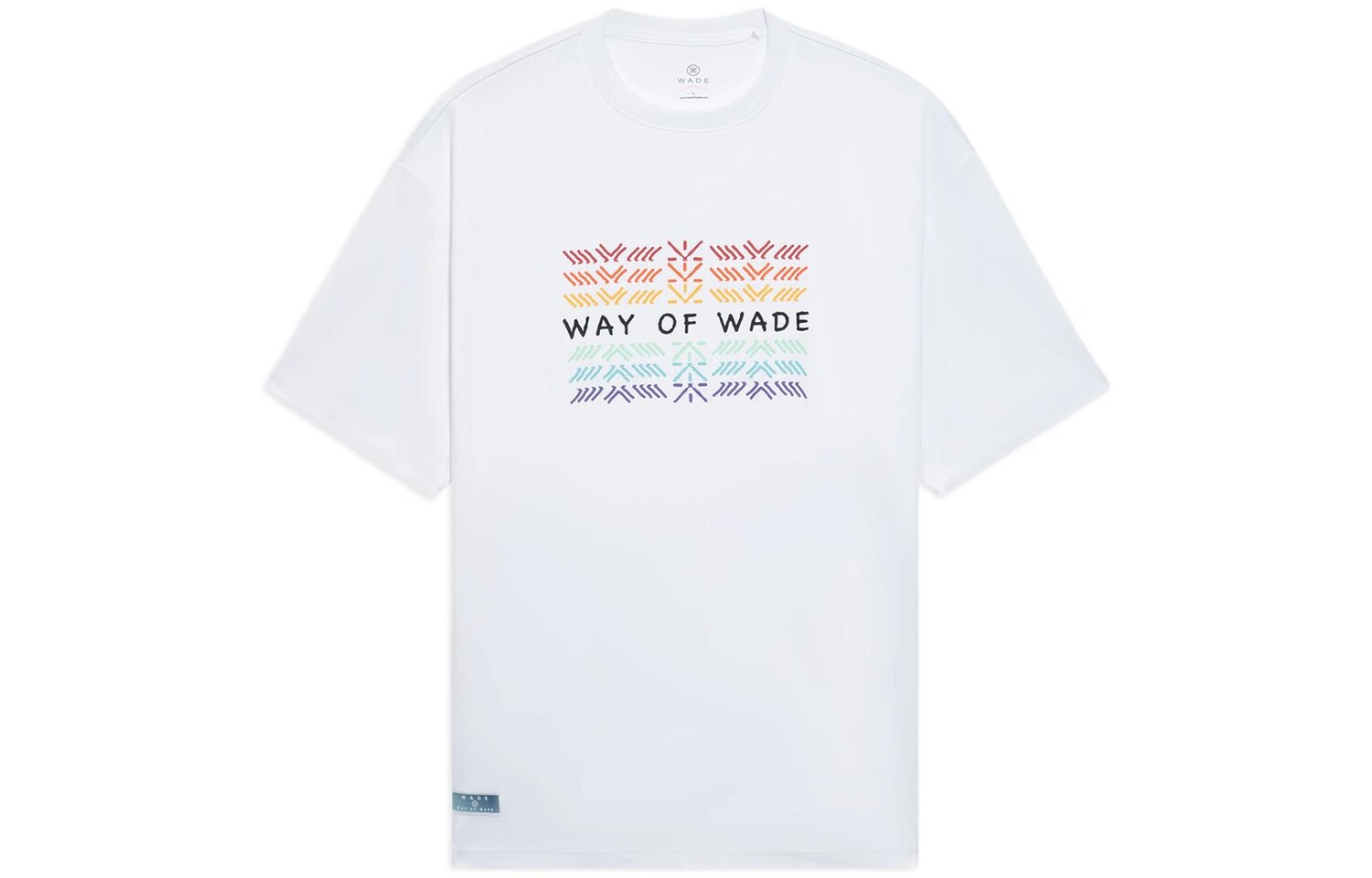 

Футболка Wade Collection унисекс белая Lining, белый