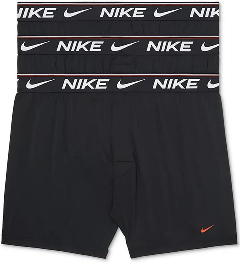 

Комплект из 3 мужских трикотажных трусов-боксеров Nike Dri-FIT Ultra Comfort, Black