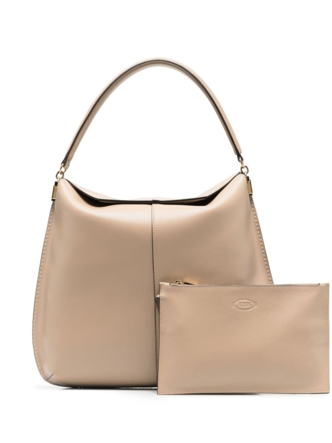

Tod's сумка-тоут с логотипом, нейтральный цвет