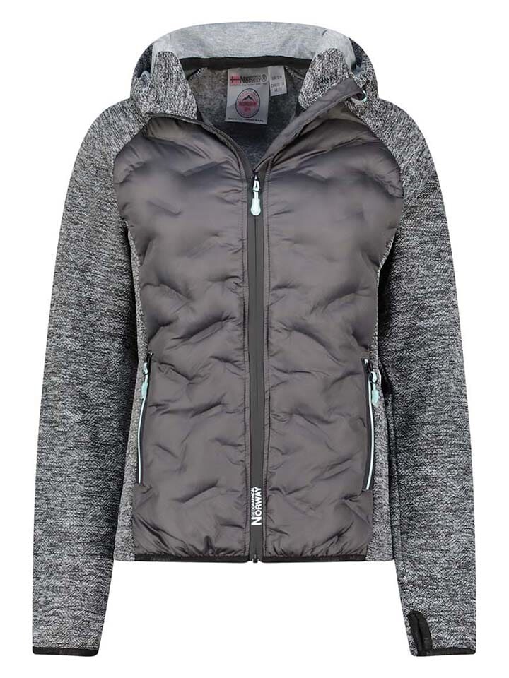 

Флисовая куртка Geographical Norway Fleecejacke Tagada, цвет Schwarz/Grau
