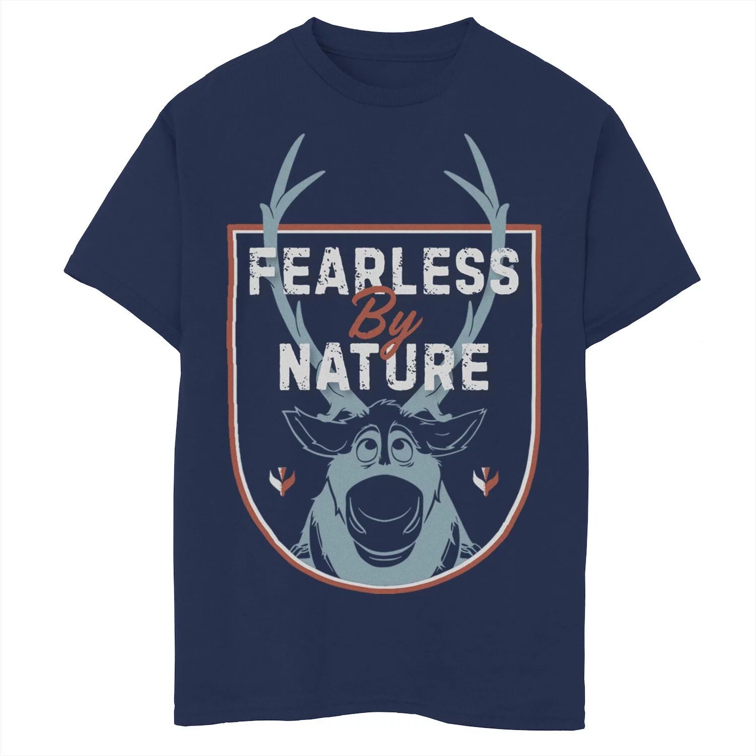

Футболка Sven Fearless By Nature с гербом Disney Frozen 2 для мальчиков 8–20 лет Licensed Character