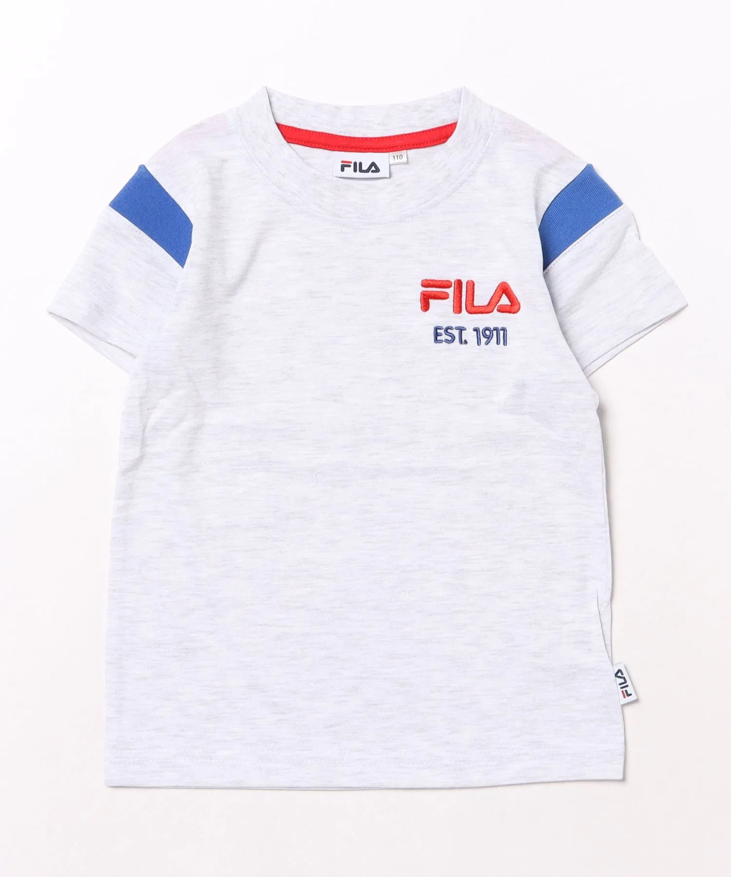 Детская футболка FILA с вышивкой логотипа