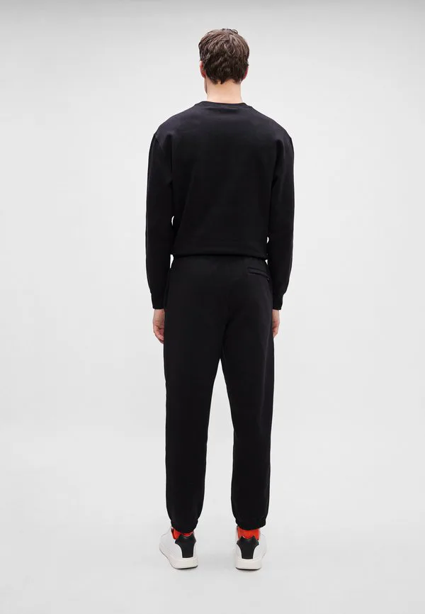 Ретро-Спортивные штаны с графическим принтом Calvin Klein, Black — фото 4