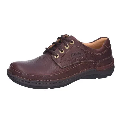 Кроссовки шнурованные Clarks, коричневый