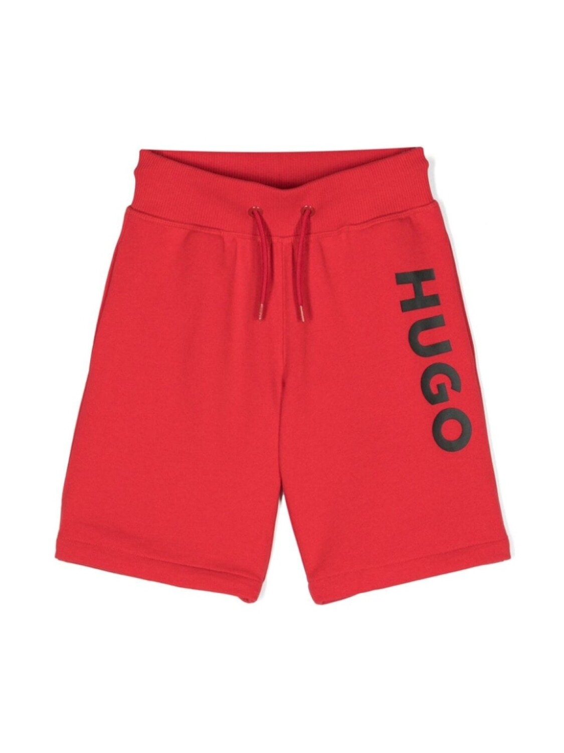

HUGO KIDS спортивные шорты с логотипом, красный