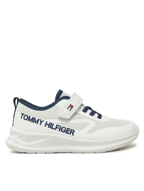 

Кроссовки Low Cut Lace-Up/Velcro Sneaker T1B9-33868-1756 S Tommy Hilfiger, белый