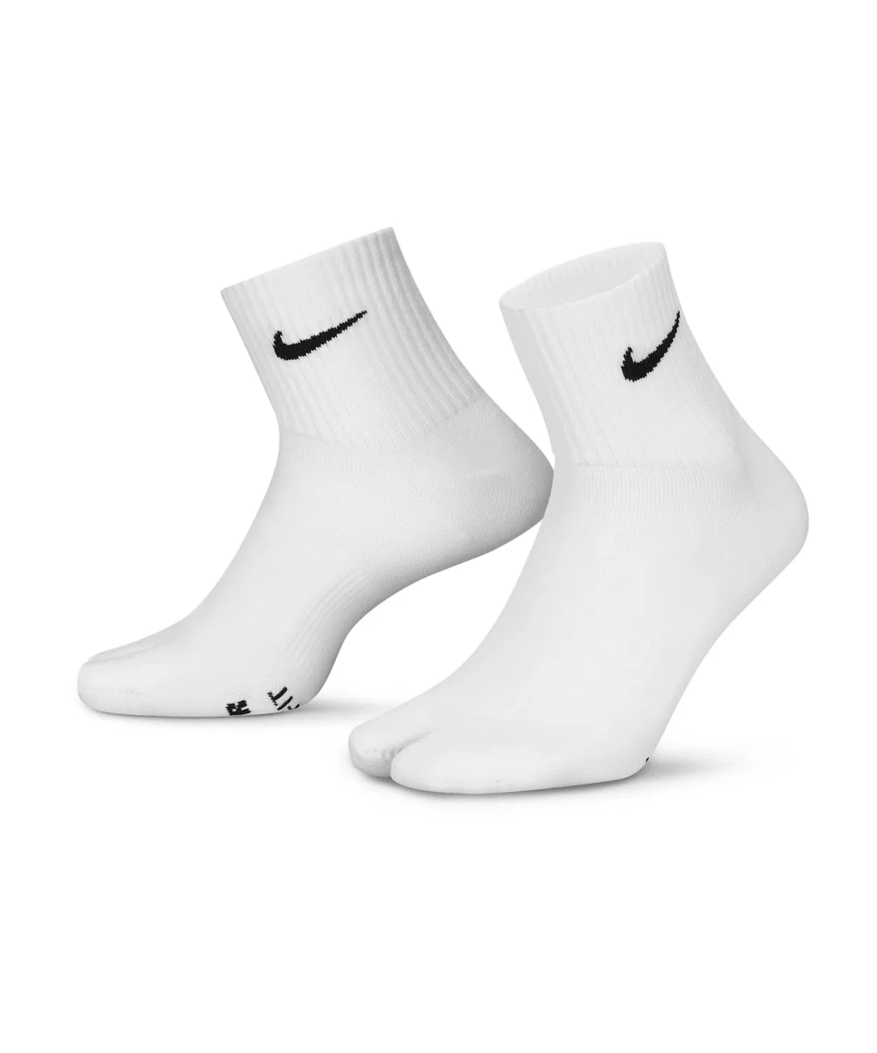Носки Nike Everyday Plus Lightweight Ankle Split-Toe белые