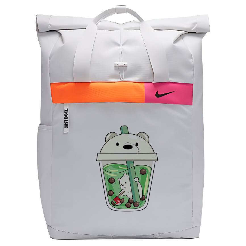 

Nike Тканевый рюкзак унисекс светло-серый, Bear Edition Pearl Milk Tea