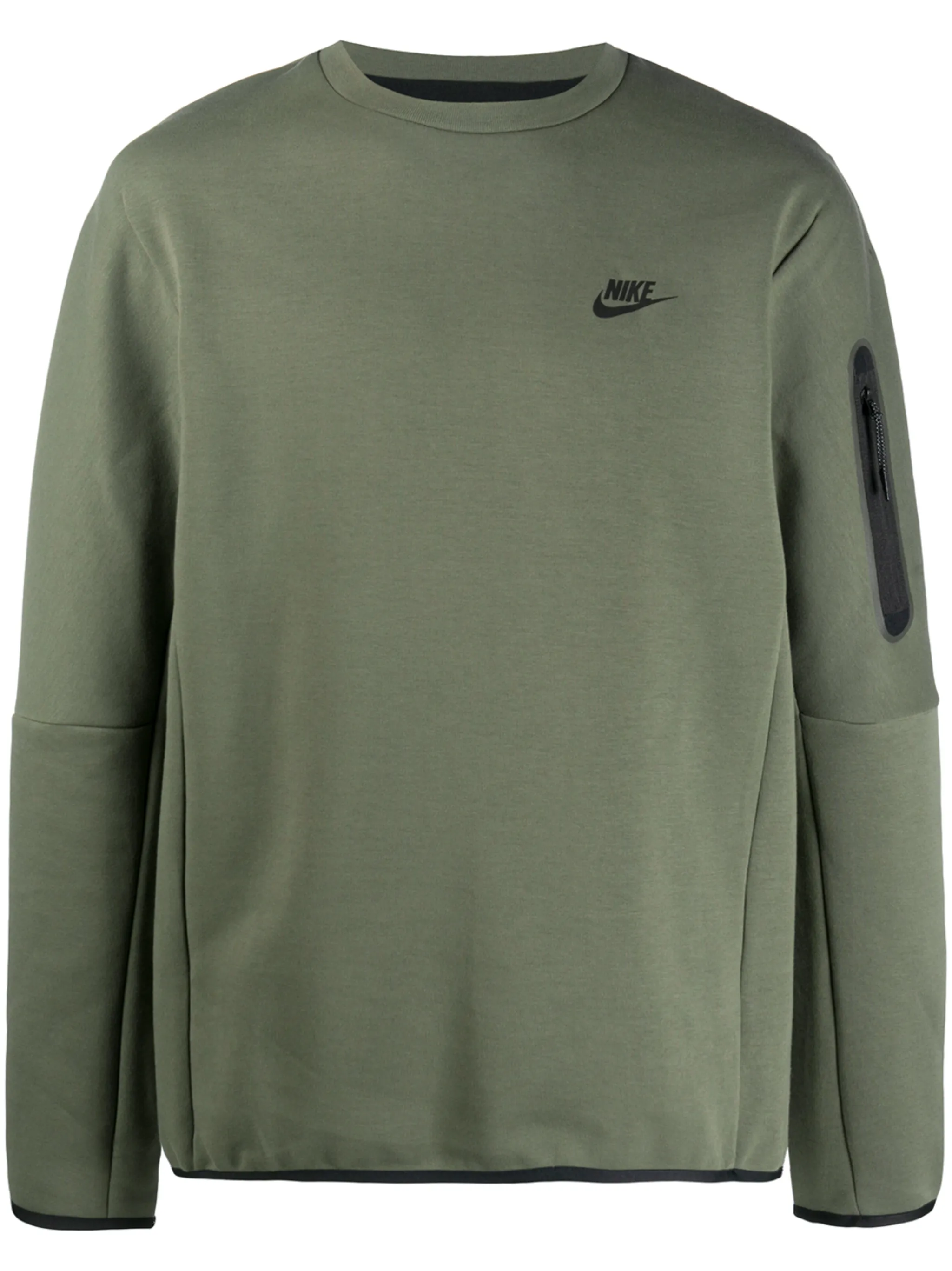 

Толстовка с карманом на рукаве Nike, зеленый