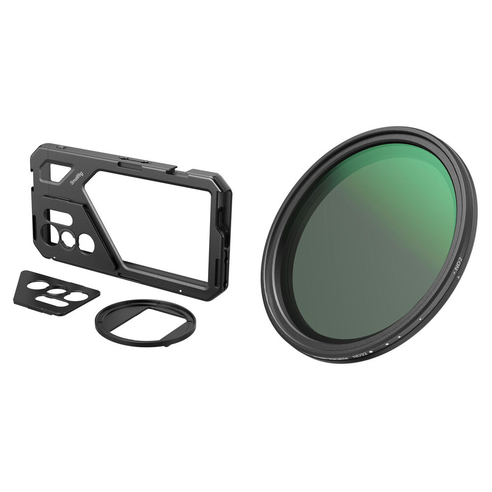 

SmallRig Mobile Video Cage Kit with Attachable VND Filter for