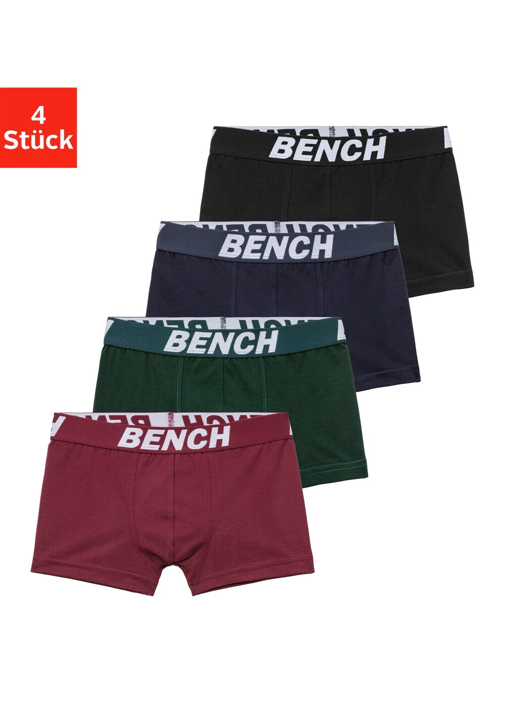 

Трусы Bench, морской синий/зеленый/винно-красный/черный