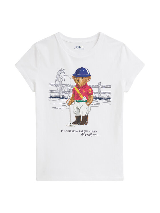 

Футболка regular fit 313A96120001 Polo Ralph Lauren, белый