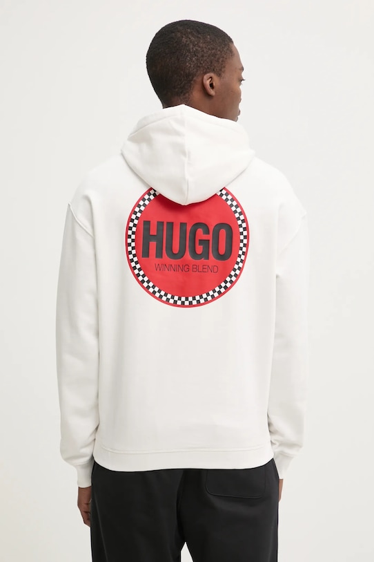 

Хлопковая толстовка Hugo, белый